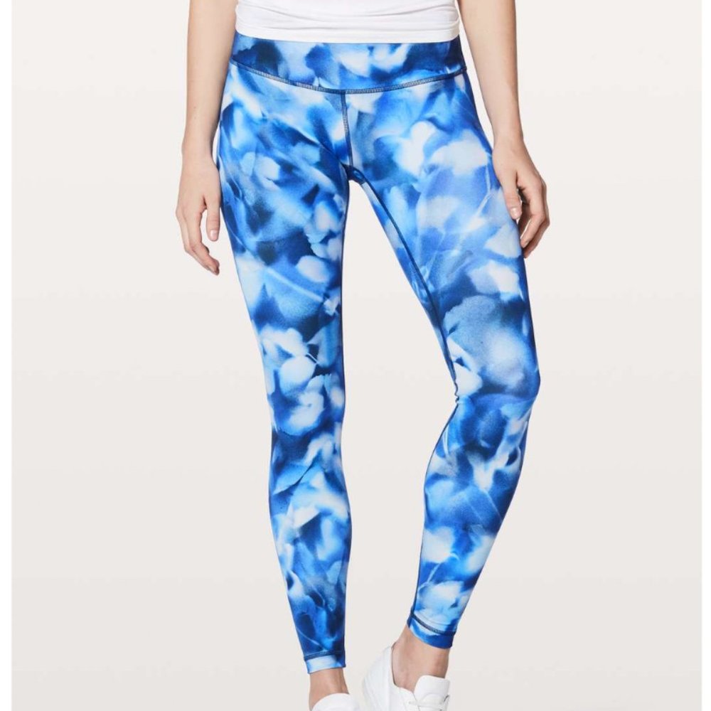 Lululemon Wunder Under LowRise Tight Full-On Luxtreme 28" Blush Blossom Alpine 6